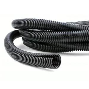 JAR Manufacturers UL Approved PA6 Corrugated Split Wire Loom Nylon Flex Hose Split Tubo Conduit 16 mm