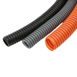 JAR pa pp Pe Nylon Flexible Conduit Corrugated Pipe Plastic Corrugated Conduit Pipe Electrical Protective Flexible Conduit