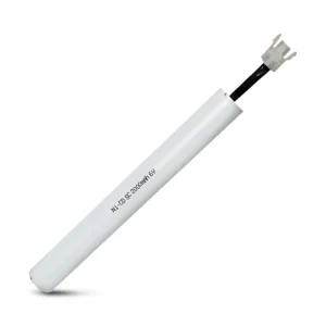 JINTION 6V 2000mAh NiCd Emergency Lighting Battery Replacement for B049 TU Plastic Tube 5 Cell Sub C