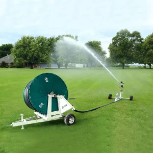 JP75-300 Water-Saving Travelling Sprinkler Hose Reel Irrigation Machine