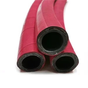 JUYUAN High Pressure Heat Resistant 220C Synthetic Rubber Red Anti Aging Steam Hose with Cutting Service