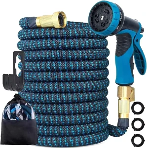 JY Lightweight Magic Expandable Garden Hose With Gun Car Wash High Pressure Expand Hose Pipe