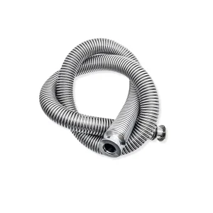 KF NW Bellows Vacuum Fitting Flexible Corrugated Hose Forged Bellows Stainless Steel SS304 Spiral Tube Bendable Not Retractable