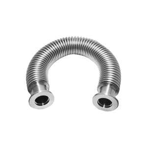 KF Vacuum Corrugated Tube 316 304 Stainless Steel Hose Quick Installation Chuck Vacuum Hose