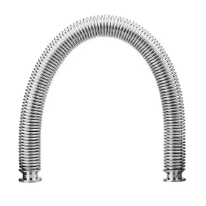 KF16 25 40 50 Flexible Quick Installation Corrugated Pipe 304 Stainless Steel High Vacuum Hose