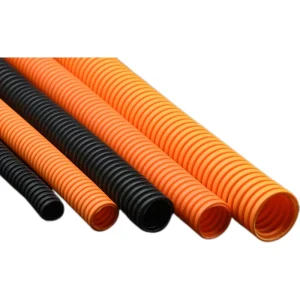 KNS-CP-PE/PP-15.8 Electrical Installation Wire Protection Flame Retardant Flexible PVC Corrugated Tubes CE Certified -40C