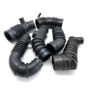 Kinglin Universal Black 3” Car Cold Air Intake Pipe Flexible EPDM Rubber Air Intake Hose