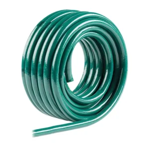 Kink Free Flexible 1/2 Hybrid Water Hose with Metal Fittings Handle All Weather Outdoor Yard 50m Watering Garden Hose