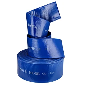 Korea One Step Forming PVC Layflat Hose with Better Adhesion Technology High Quality Plastic Product