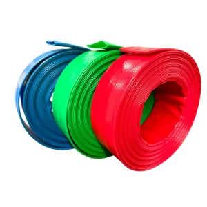 LAYFLAT HOSE 4 Inch Diameter High Pressure Polyester Yarn Reinforced PVC Flat Lay Water Hoses 10m-100m Lengths Cutting