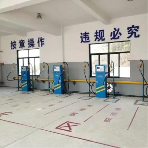 LPG Gas Filling Scale Ex Proof Hook Type With Emergency Stop