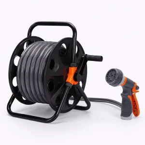 LYF-3005 BSCI Factory PVC Garden Hose Reel Cart Set Durable Portable Lightweight High Pressure Telescopic Easy