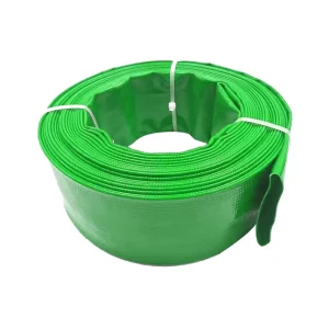 LYPLAST Farm Heavy Duty PVC Layflat Irrigation Hose High Tensile Fiber Braided ISO CE Certified 1-8 Inch Discharge 50m 100m