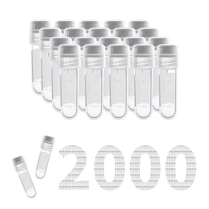 Lab Cryovial Tube Cell Freezing Plastic External Cryo Tube Sterile Disposable Cryotube 1.8ml 2ml