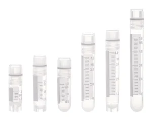 Laboratory Medical Plastic Freezing Cryovial Cryogenic Vials Cryo Tube With Gasket