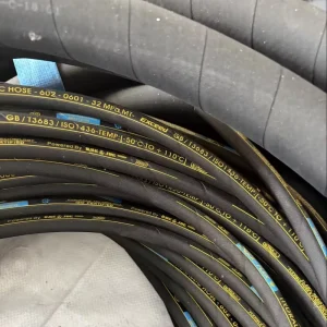 Large Bore 4SP High pressure Steel Wire Braided Nitrile Butadiene Rubber Hydraulic Spiral Hose DN50 DN65 for Mining Truck