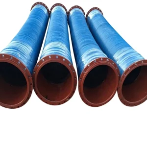 Large Caliber Sand Suction and Mud Discharge Hose Flange Dredging Hose Large Caliber Steel Wire Skeleton Wear-resistant Hose