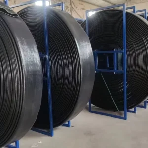 Large Diameter 6inch TPU Layflat Hose High Pressure Agriculture Irrigation Sludge Discharge Hose