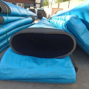 Large Diameter Abrasion Resistant Sand Suction Blasting Septic Suction Hose Spiral Steel Wire Reinforcement Cutting 10-20Bar