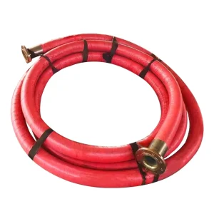 Large Diameter Flange Explosion Proof Wear Resistant Steel Wire Reinforced Rubber Hose for Sandblasting Sand Suction Tunnel Use