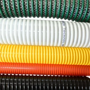 Large Diameter Flexible Corrugated 50mm PVC Spiral Reinforced Suction Resistant and Fiber Hose Pipe