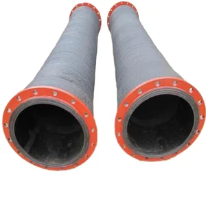 Large Diameter Flexible Industrial Rubber Hose Sewage Mud Sand Sea Water Suction Discharge Dredging 10 BAR Pressure ISO