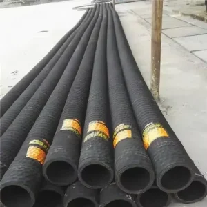 Large Diameter High Quality Rubber Suction Discharge Hose Steel Wire Skeleton Water Supply Dredging Sand Pumping Customizable