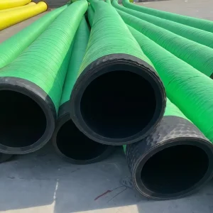 Large Diameter Industrial Wear Resistant Flexible Suction Hose Flange High Pressure Rubber Suction Hose