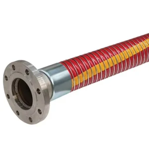Large Diameter PTFE Composite Hose Heavy Duty 5 Ply Flexible Pipe for Chemical Plant and Solvent Loading