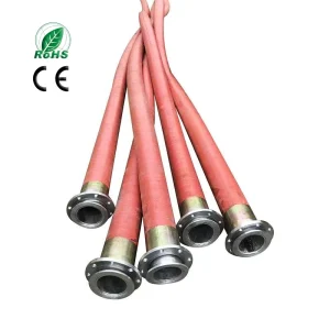 Large Diameter Rubber Hose DN100 DN200 Steel Wire Reinforced EPDM Rubber Suction Discharge Pipe For Dredging Mining
