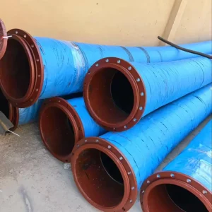 Large Diameter Rubber Suction Discharge Hose Steel Wire Skeleton Water Supply Dredging Hose Sand Pumping