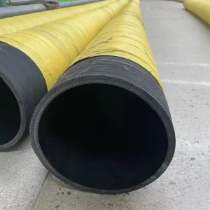 Large Diameter Spiral Wire Cutting Service Rubber Suction and Discharge Dredging Hose
