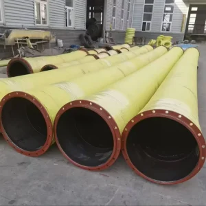 Large Diameter Wire Braided Rubber Hose for Drainage and Dredging Wear Resistant Sand Pumping Pipe with Cutting Service
