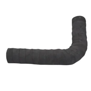 Large Size Vehicles Black Elbow EPDM Rubber Hoses Cloth Wrapped Reinforced Oil Pipe