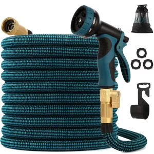Latex 3/4″ 25 50 75 100 150 FT Car Wash Flexible Expandable Garden Water Magic Hose