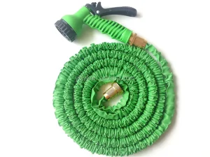 Latex Garden Hose 3x Expansion UV Resistant Light Weight Ideal for Car Washing & Watering