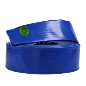 Lay Flat Hose Flexible Farm Irrigation PVC Layflat Drain Hose for Garden Agriculture