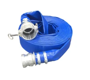 Lay Flat Hose PVC Flood Drainage Discharge Submersible Water Pump Pipe Lay Flat