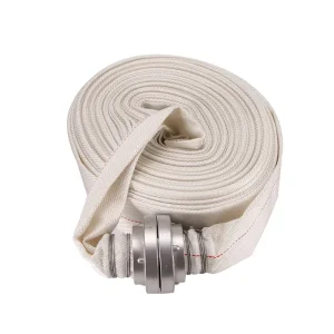 Layflat Fire Hose Storz Coupling Canvas Pipe For Agricultural Irrigation