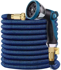 Leakproof Outdoor Yard Expandable Garden Hose Water Hose With 10 Function Nozzle