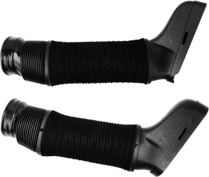 Left + Right Air Intake Pipe Inlet Duct Tube Hose Kit 2720903582 2720903682 for Mercedes Benz W204 W212 C300 C350 E350 2008-2012