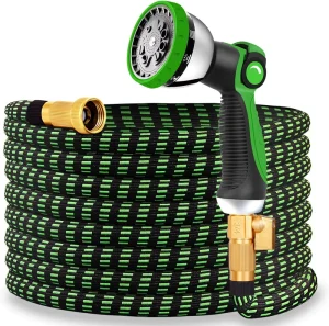 Lightweight 100ft Extendable Garden Hose Plastic Watering Extension Hose