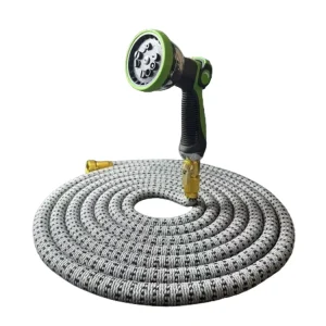 Lightweight 3x Expandable Anti-Abrasion Anti-Uv 3/4” Diameter Garden Hose Multi-Purpose Leak-Proof Water Hose