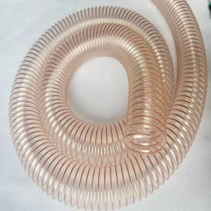 Lightweight Anti Aging Steel Wire PU Hose Bendable Polyurethane High Pressure Air Duct Outdoor Weatherproof Irrigation