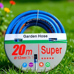 Lightweight Durable Retractable Hose Reel 3/4 5/16 13mm Black Blue Garden Watering Solution