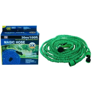Lightweight Flexible Garden Hose with ABS Plastic Brass Aluminum Fittings for Home and Outdoor Use