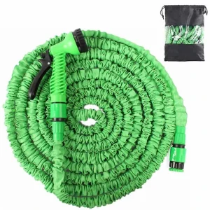 Lightweight High Pressure Durable Water Hose Magic Expandable Garden Hose with Multifunction Garden Water Gun Nozzle Set
