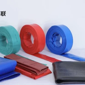 Lightweight Lay Flat Water Hose That Meets ISO Standards Anti Ultraviolet Protection High Pressure Resistance 100m