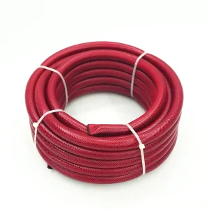 Lightweight PVC Garden Hose Reel 50m/200ft Flexible Irrigation Wall-Mountable Plastic Water Hose