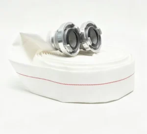 Lightweight TPU Lined Fire Hose Flat Foldable DN65 0.8MPa 25m with Storz Coupling for All Indoor Building Fire Cabinets